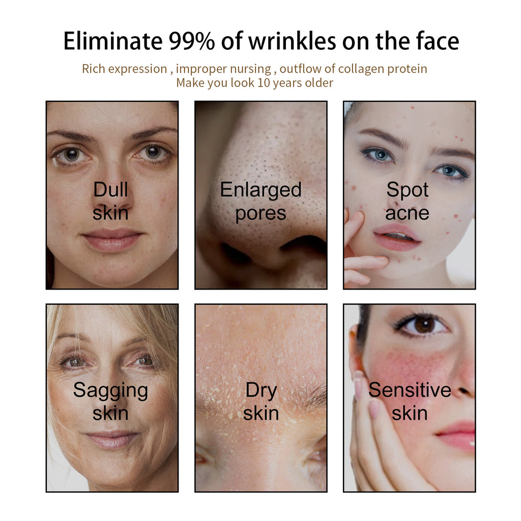 Jaysuing Facial Moisturizing Essential Oil Facial Hydrating and Firming Wrinkle Fading Essential Oil