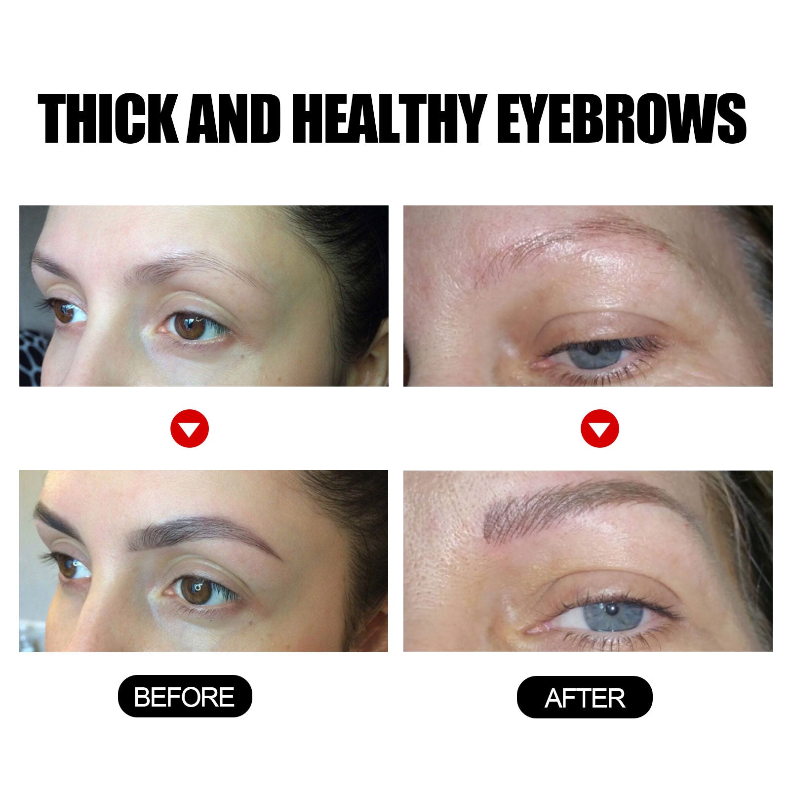 EELHOE Eyebrow Liquid Eyebrows Dark and Dense Natural Essential Oil Liquid Dense Eyebrow Repair Gentle Moisturizing Care Solution
