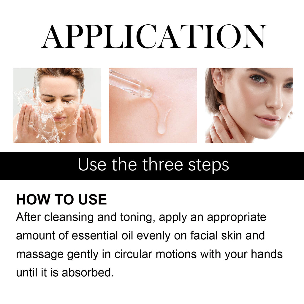 Jaysuing Facial Moisturizing Essential Oil Facial Hydrating and Firming Wrinkle Fading Essential Oil